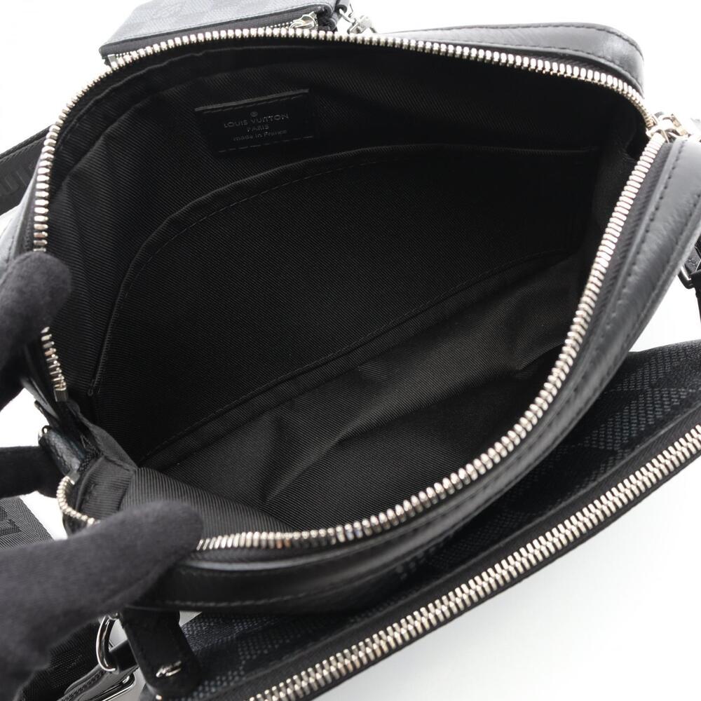 Louis Vuitton Trio Messenger Bag Leather Graphite Black - Picture 3 of 7